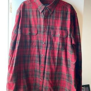 Faded Glory Red Flannel